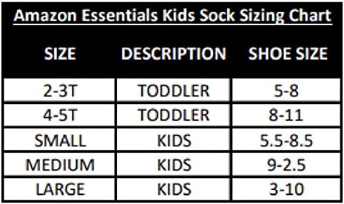 Amazon Essentials Kids Boys Cotton Crew Socks, 10-Pack White/Grey, Medium (4-8 Years) - 2