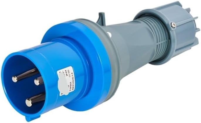 63A 3-pin aviation industry connector IP44(Plug IP44)