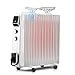 Produktbild Ölradiator Elektroheizung, heizung elektrisch mit thermostat,17 Heizlamellen,2500W Ölradiator Heizgerät mobile Elektroheizung für Räume bis 35qm, ölradiator für große räume