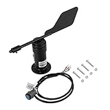 Broco Garten Signalausgang Aluminiumlegierung Windrichtung Sensor Windfahne