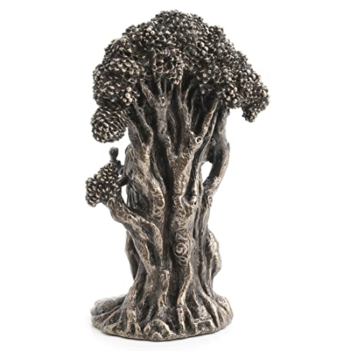 Estatua de Resina Hecate Triple Luna Bronze 7.25" miniatura 4