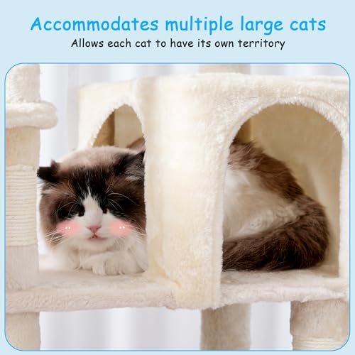 Árbol para Gatos con Rascador 57 in Hey-brother miniatura 5