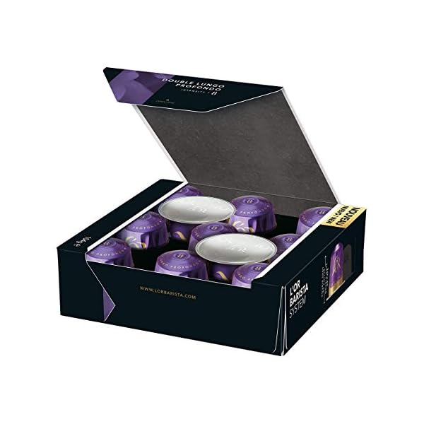 L'OR BARISTA Cápsulas Doble Lungo Profondo Intensidad 08 - Pack de 5 x 10 [Total 50 cápsulas] - Imagen 3