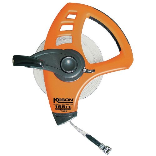 165 ft./50M Long Tape Measure,1/2" Blade