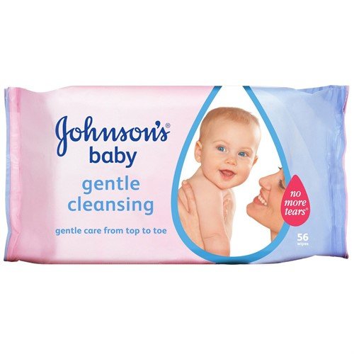 Johnsons Baby gentle Cleaning 56 Wipes With Free Ayur soap