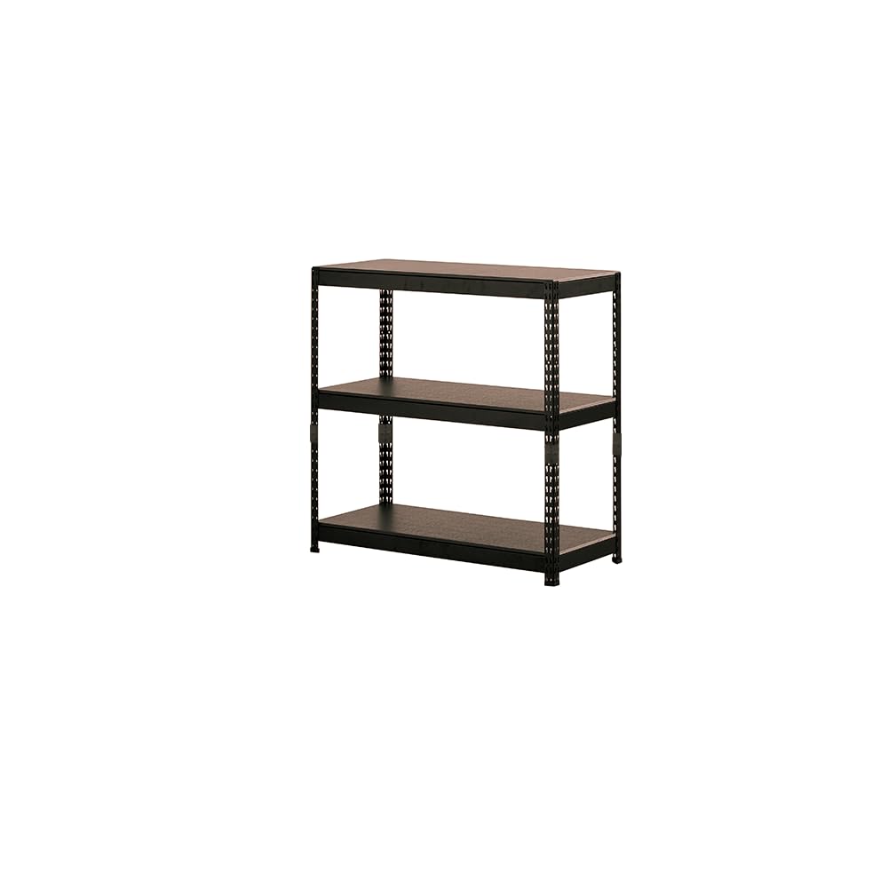 Amazon｜Home Rack ARASO スチールラック ダブルタイプ ブラック 3段