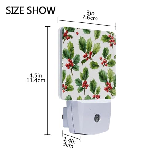 Lámpara de noche con sensor LED, diseño acuarela miniatura 3