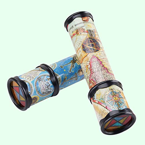 STOBOK 2Pcs Caleidoscópio Caleidoscópio Lente Espelho Brinquedo para Adultos Dos Miúdos Favores Do P