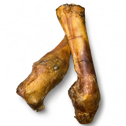 XXL Pferdeknochen für Hunde, 30 cm Natur Kauknochen für Hunde vom Pferd, hypoallergen & getreidefrei, extra Harter Hundeknochen für große Hunde, langlebiger Kauartikel von Lucze