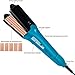 Hair Crimping Irons Pro Hair Crimper Small Wave Curling Iron Ceramic Hair Straightener Crimping Iron Tool Plate Corrugated Hair Iron for Women Girls Short Long Hair Volumizing Fluffy Hairstyle