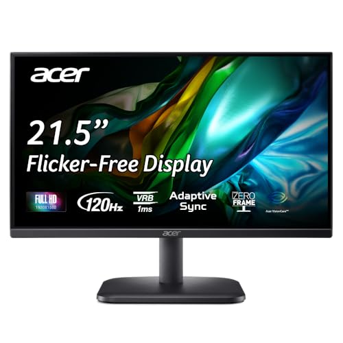 Acer EK220Q J0 21.5 Inch Gaming Monitor With 120Hz Refresh Rate