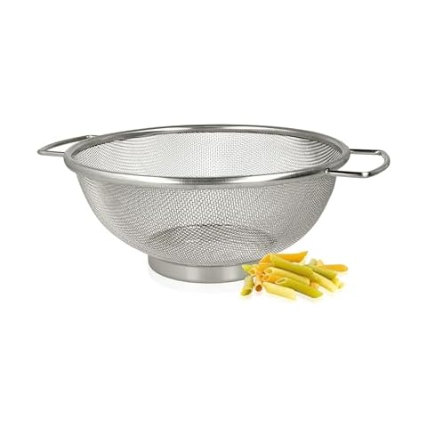 Metaltex Stainless Steel Strainer with Handle Cover