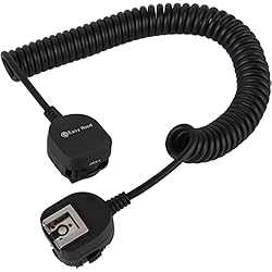 Ttl Camara Easyhood TTL - Cable de Flash Speedlite para cámara Sony A9, A7, A7R, A7S, A7, II, A7R, II, A7R, III, A7SII, A7RMII, A6500, A6400, A6300, con Zapata MI multiinterfaz