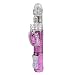 Female Rabbit Silicone Vibrator, Tracy's Dog Women Thrusting Clitorial Stimulator G-spot Massaging Wand Vibe Sexual Masturbation Toy(Purple)