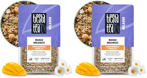 Tiesta Tea Mango Chamomile Loose Leaf Herbal Tea