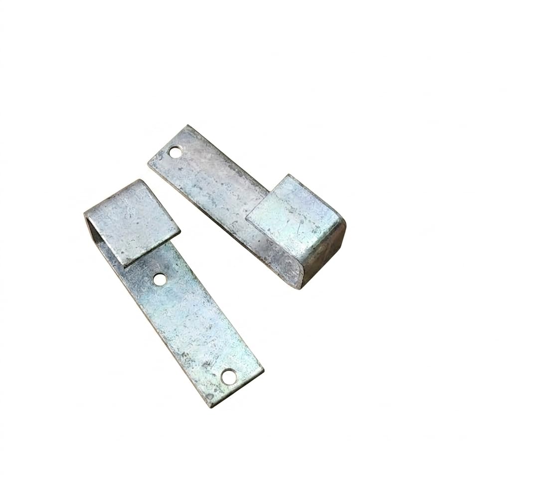 SAWS J-Brackets Metal Shelf Support, Galvanized Iron, Wall Mounting, Silver, 4x1x1 cm, 100 Grams, Zinc Coated, 6 Count-image-25
