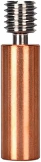 APAAZO All Metal Bimetal Heatbreak Copper Titanium TC4 Throat High Temperature Compatible With Creality 3D Printer CR10 S4 S5 Ender 3 V2 Ender3 Pro