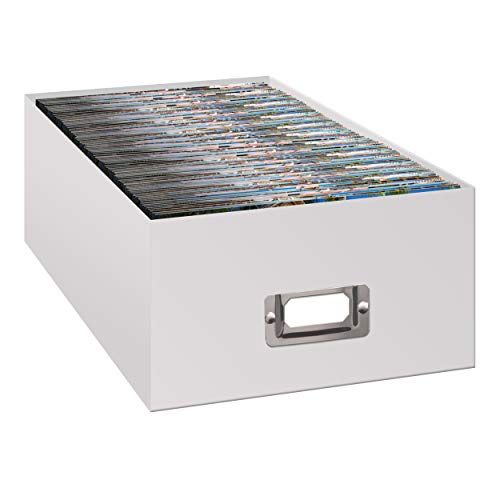Image of Pioneer Photo Albums B-1C Photo Storage Box, Crafter White