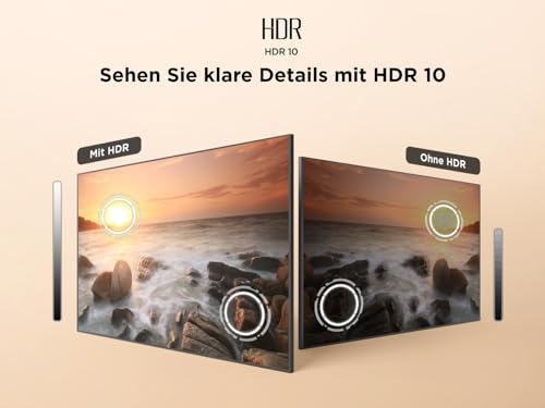 TCL 32SF560 – 32 Zoll, Full HD Smart QLED Direct LED TV mit Fire TV & HDR, Metallic Design, Rahmenlos – Bild 8