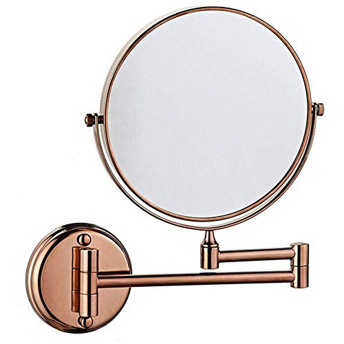 Miroir Maquillage 8 Pouces Mural Miroir Extensible Pliant Double Face Pivotant - 2
