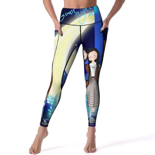 Legging femmes Et Cerf taille haute S pantalon sport fitness gym jogging