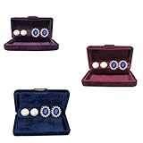 [Exquisites Geschenk] Diese kleine Schmuckschatulle selbst sieht sehr schön aus und kann als exquisites Geschenk für Freunde, Töchter, Mütter oder Feiertage verwendet werden. Wenn Sie ein Geschenk von Ihren Lieben erhalten, werden sie sehr glücklich sein.