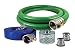 Anderson Process 2" PVC Water Suction and Water Discharge Hose Kit - Quick-Connect Water Pump Hose Kit w/ Cam & Groove Couplings