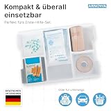 5x ARNOMED® Jednorazowe kompresy chłodzące 08x13 cm, aktywowane przez zgniecenie, Cold Pack na obrzęki i urazy, do sportu i pierwszej pomocy