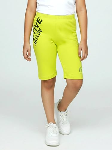 Image of KiddoPanti Girls Knee Length Cycling Shorts Pack of 2