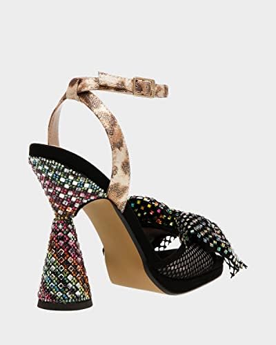 Betsey Johnson Women's Aisha Pump, Black Multi, 6 | Image 3