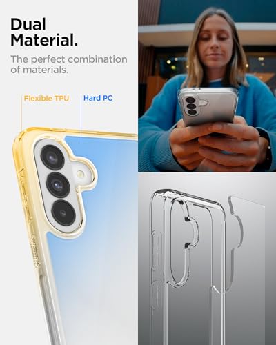 Image of Spigen Ultra Hybrid | Samsung Galaxy A37 5G Case [Transparent] [Air Cushion Protection] Galaxy A37 5G Back Cover | TPU+PC - Crystal Clear