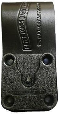 Klickfast Belt Dock for Radio (Short Drop Leather Hoop)