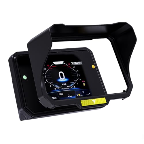 Accessoire moto visière de protection MT-07 MT-09 finition or