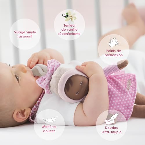 Corolle - Mon Doudou, Miss Rose Rêves d'Etoiles, 25cm, dès la Naissance, 9000010160