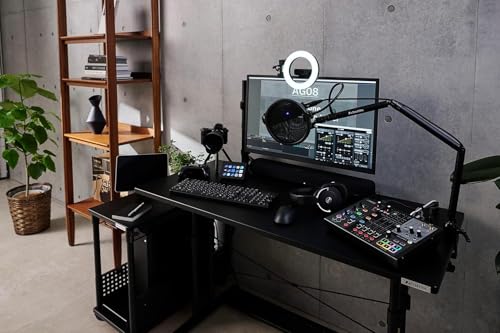 Image of Yamaha AG08 Black 8-Channel USB-C Audio Interface and Live Streaming Mixer | with DSP Effects, Cubase AI & WaveLab Cast