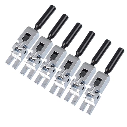 Tremolos Parts 6Pcs Roller Bridge Tremolos Saddles Guitar Bridge Tremolos Saddles Replacements Set