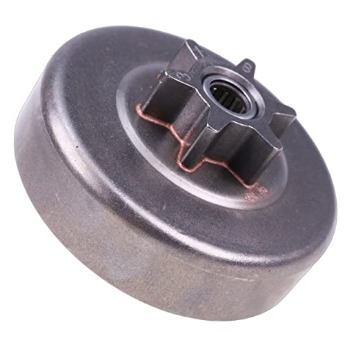 JEENDA 501628301 530057905 Sprocket Clutch Drum 3/8 Compatible with Husqvarn a Poulan Jonsered P3314 P3416 P3516 P3818 P4018 P4218 S1970 and McCulloch 842 838 742 740 738