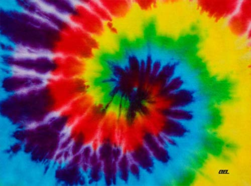 Rogue River Tactical Tie Dye Groovy Colorful Kitchen Glass Cuttin...