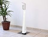 Desinfektionsmittelspender stehend HxBxT: 118x36x36cm wei...