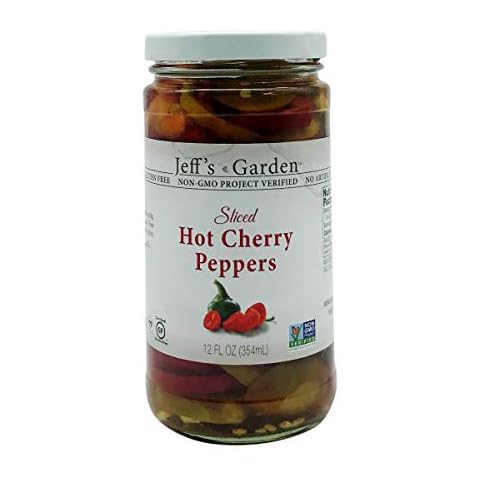 Jeffs Naturals Pepper Hot Cherry Slice, 12 oz Cover