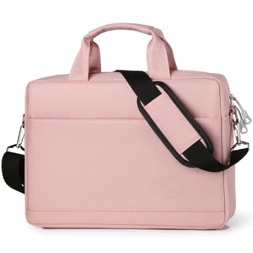 ENEN Rose Sacoche Ordinateur Portable 15,6 Pouces, Sac à Bandoulière Imperméable PC Portable Sacoche de Protection | pour 15-15,6 Pouces Laptop Notebook Homme Femme