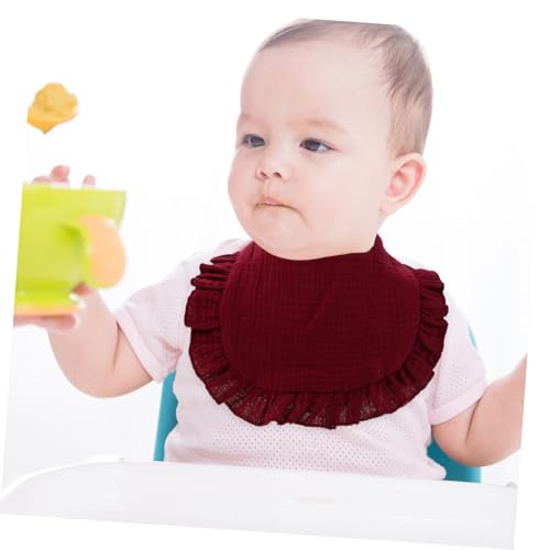 Bavoirs de dentition absorbants en coton pour les repas de bébé