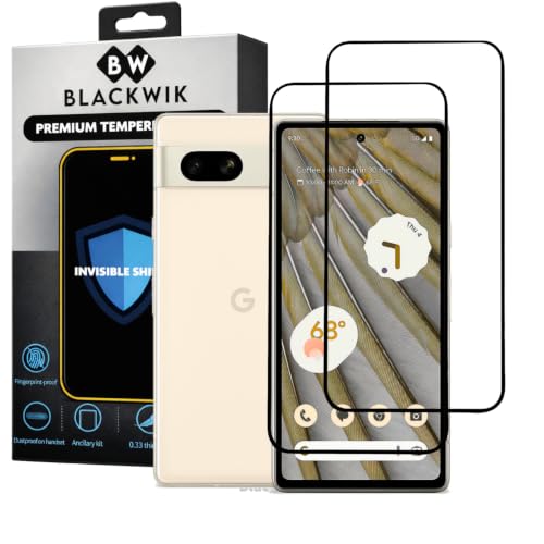 Image of Blackwik Premium Tempered Glass for Google Pixel 7A | 2-Pack