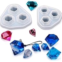 Amazon.co.jp: 【Ever garden】 レジン ダイヤ 2個セット 3D 立体