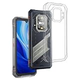 REY Pack 3X Cover in Gel TPU Trasparente per CUBOT Kingkong Star 2, Ultra Sottile 0,33 mm, Morbido Flessibile, Custodia Silicone