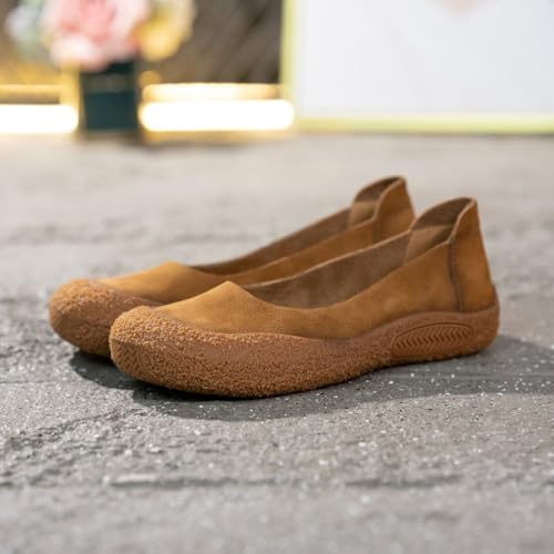 Mens Formal Business Office Derby Shoes(Brown,6)2