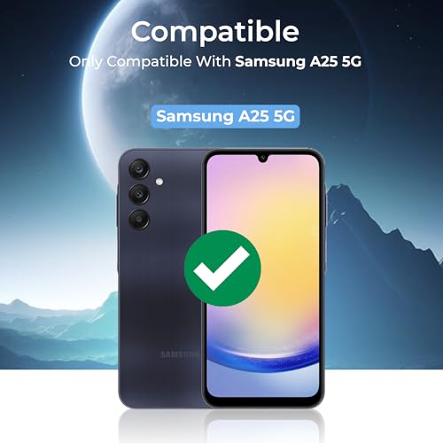 Image of A rtistque Liquid Silicone Stripes Back Cover Case for Samsung Galaxy A25 5G | with Camera Protection | with Inner Fabric | Anti Slip Grip | AirBag Case - Black