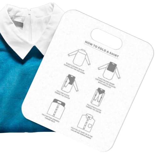 Plegadora de ropa plegable 1 tabla plegable para ropa infantil y adultos, tabla plegable para camisas, camisetas, ropa, respaldo, ayuda plegable duradera, tablas plegables fáciles