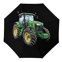 Tractor 3 Folding Portable Umbrellas for Rain Windproof Compact Travel Umbrella Manual