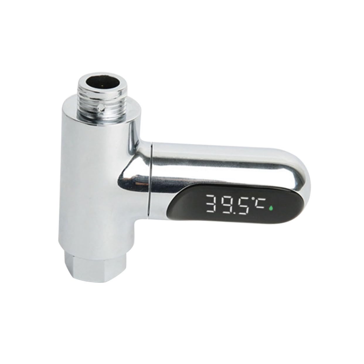 Led-anzeige Duschthermometer Wassertemperaturmesser Monitor Für Wasserdichte Anzeige Sichtbares Wasser Silber Messbereich